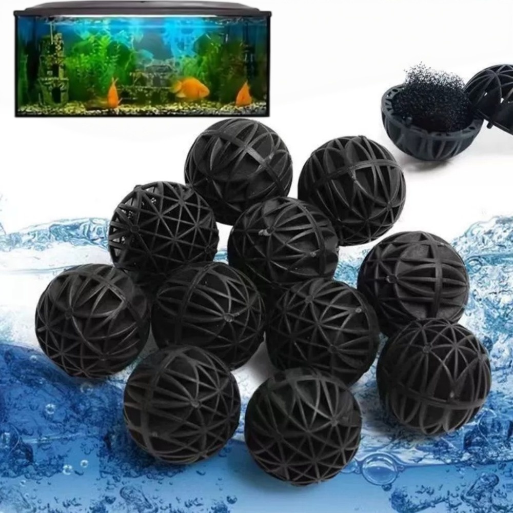 Fish Tank Filter - 20/100pcs Aquariums Bio Balls Plastic Fish