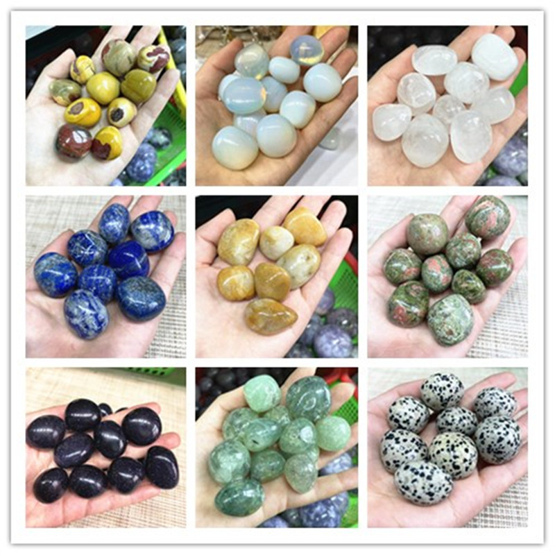 Fish Tank Gravel - Natural Stones Gravel Tumbled Crystals Quartz