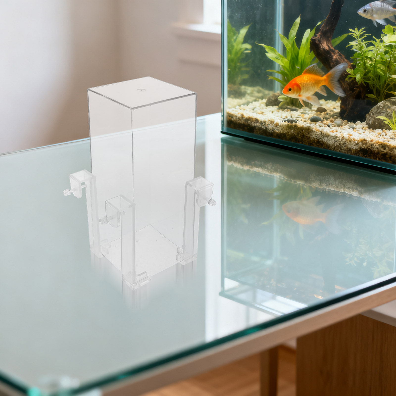 Vacuum Suspended Aquarium Tank - Aquarium Fish Betta recension och pris