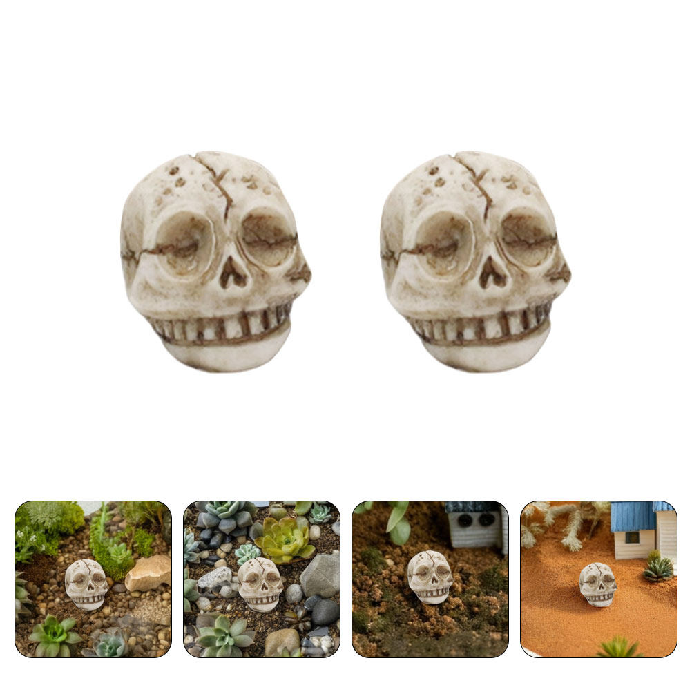 20Pcs Resin Smiling Skull Deco - Aquarium Decor recension och pris