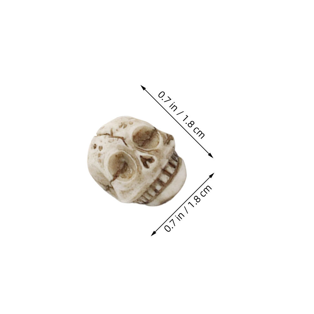 20Pcs Resin Smiling Skull Deco - Aquarium Decor recension och pris