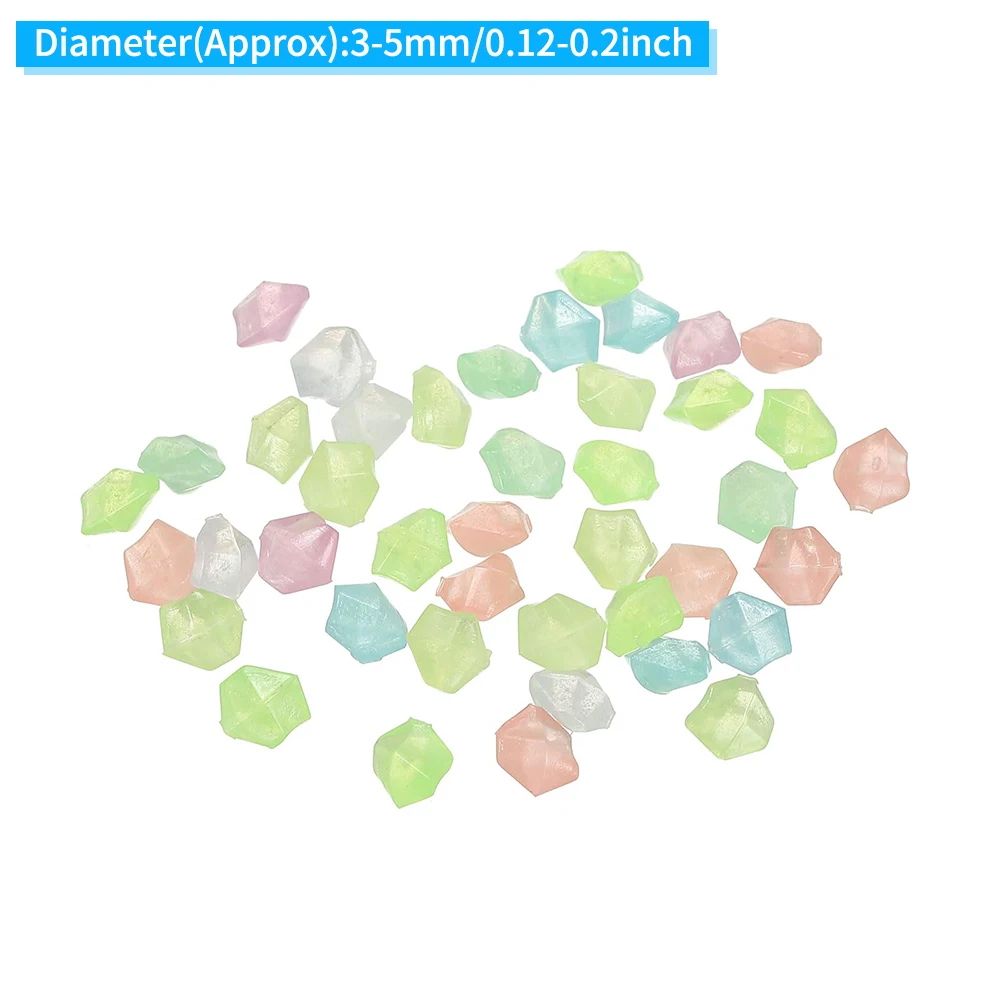 1000Pcs Luminous Sand Glow In  - Fish Aquarium Home recension och pris