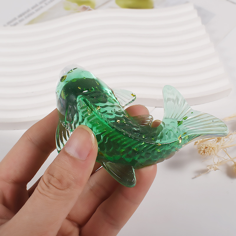 3D Koi Fish Shaped Epoxy Resin - Fish Aquarium Home recension och pris