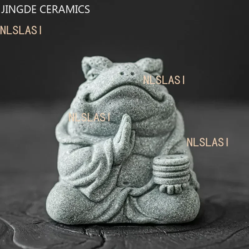 Creative Handmade Stone Tea Pe - Fish Aquarium Home recension och pris