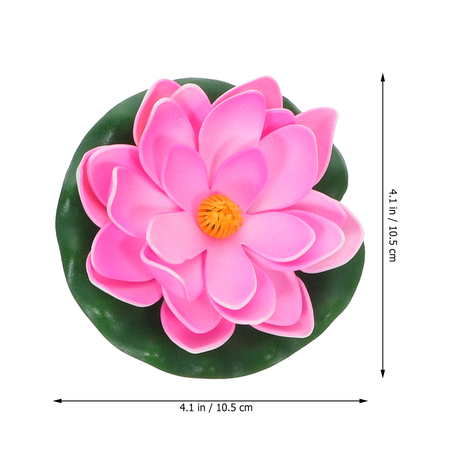 6Pcs Artificial Floating Lotus - Aquarium Decor recension och pris