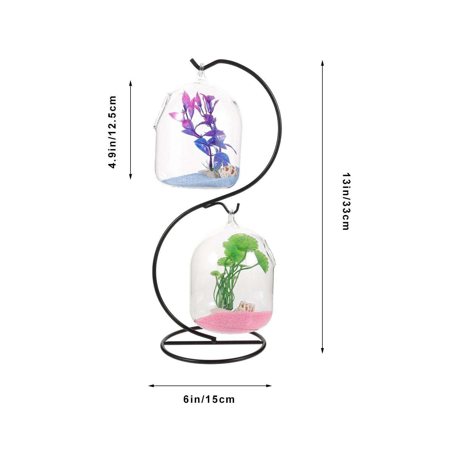 1Set Mini Hanging Fish Tank Gl - Betta Fish Tank recension och pris