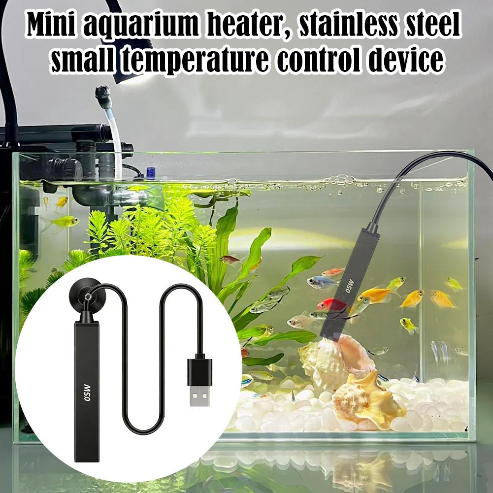  Mini Aquarium Heater USB Pow - Aquarium Fish Betta recension och pris